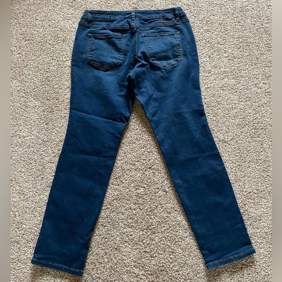 Jag Jeans, 14 Petite, Mid-rise Skinny, Indigo Wash, Excellent Condition - Picture 3 of 9